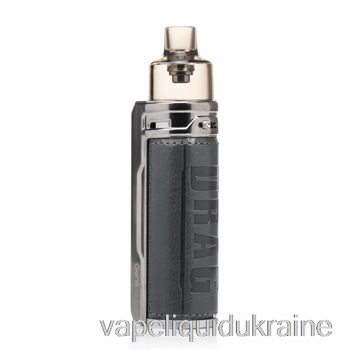Vape Liquid Ukraine VOOPOO DRAG S 60W Pod Mod Kit Silver Dark Grey